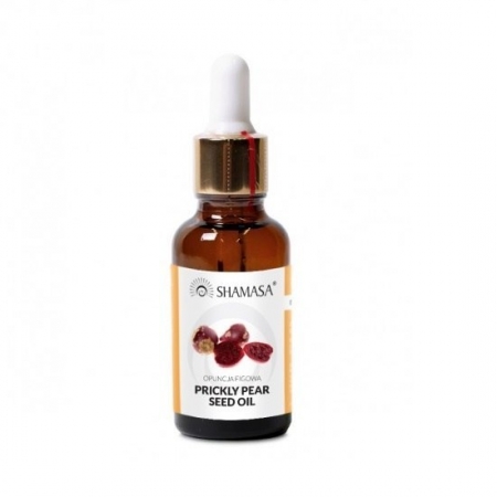 SHAMASA Olej z opuncji figowej nierafinowany 30ml